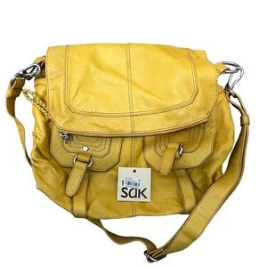 THE SAK Saffron Colored Leather “Silverlake” Style Bag